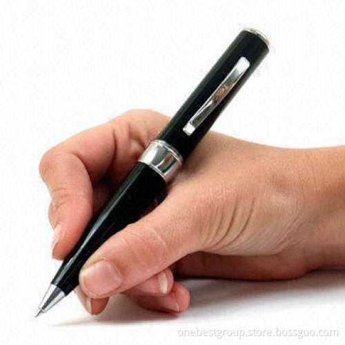 Recorder Pen with Good Stable Performance, 640x480P, Keep Working for 1.5 Hours Battery Rechargeable